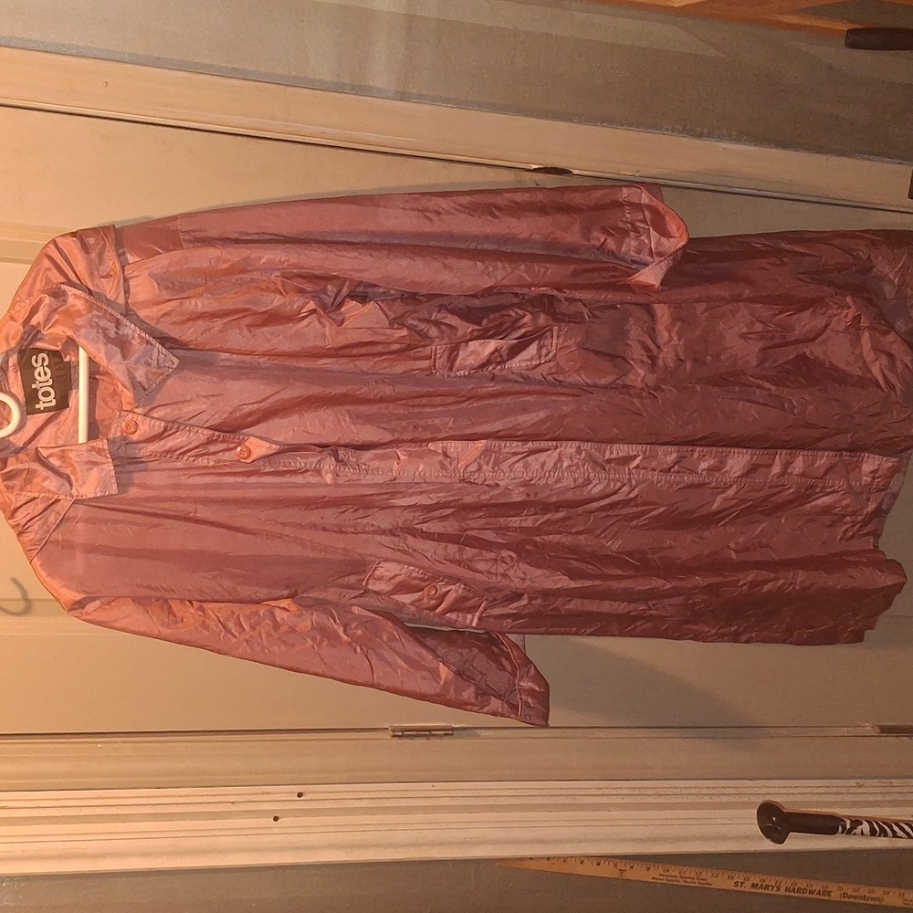Vintage the Totes Coat Mauve Trench Coat rain